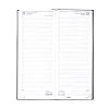 Brepols Saturnus Lima agenda journalier 2026 avec répartition par quart d'heure (1 jour par page) 4 langues - noir 0.111.1255.01.6.0 262405 - 2