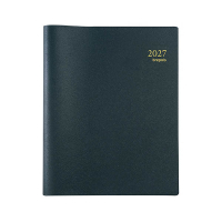 Brepols Timing Genova agenda hebdomadaire format horaire 2027 (1 semaine par 2 pages) 6 langues - noir 440288