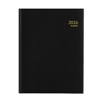 Brepols Timing Lima agenda semainier 2026 avec répartition par heure (1 semaine sur 2 pages) 4 langues - noir 0.137.1256.01.6.0 262472