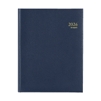 Brepols Timing Lima agenda semainier 2026 avec répartition par heure (1 semaine sur 2 pages) 6 langues - bleu 0.136.1256.06.6.0 262418