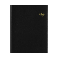 Brepols Timing Lima agenda semainier 2026 avec répartition par heure (1 semaine sur 2 pages) 6 langues - noir 0.136.1256.01.6.0 262416