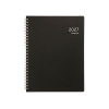 Brepols Timing Recycled PP agenda hebdomadaire 2027 (1 semaine par 2 pages) 4 langues - noir 440297 - 1