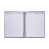 Brepols Timing Recycled PP agenda semainier 2026 avec répartition par heure (1 semaine sur 2 pages) 4 langues - noir 0.137.4910.01.4.0 262476 - 2
