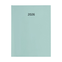 Brepols Timing Sunrise agenda semainier 2026 avec répartition par heure (1 semaine sur 2 pages) 6 langues - vert 0.136.0275.99.6.0GR 262456