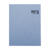 Brepols Timing Toile Ocean agenda hebdomadaire format horaire 2027 (1 semaine par 2 pages) 6 langues - bleu ciel 440284 - 1