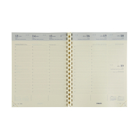 Brepols Timing recharge pour agenda semainier 2026 (1 semaine sur 2 pages) 6 langues 0.136.9900.00.2.0 262419