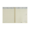 Brepols Timing recharge pour agenda semainier 2026 (1 semaine sur 2 pages) 6 langues