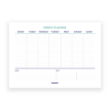 Brepols calendrier hebdomadaire non daté (56 feuilles) ANGL - vert 1.890.9900.99.5.0GR 262551 - 2