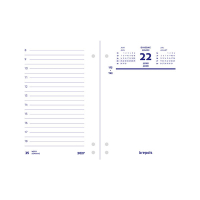 Brepols calendrier journalier 2027 bilingue 440232