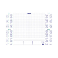 Brepols sous-main 2027-2030 (40 feuilles) bilingue 440247