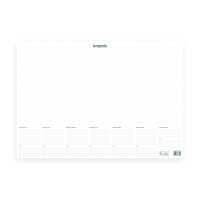 Brepols sous-main de bureau 35 x 50 cm bilingue 1.844.9900.00.6.0 262533
