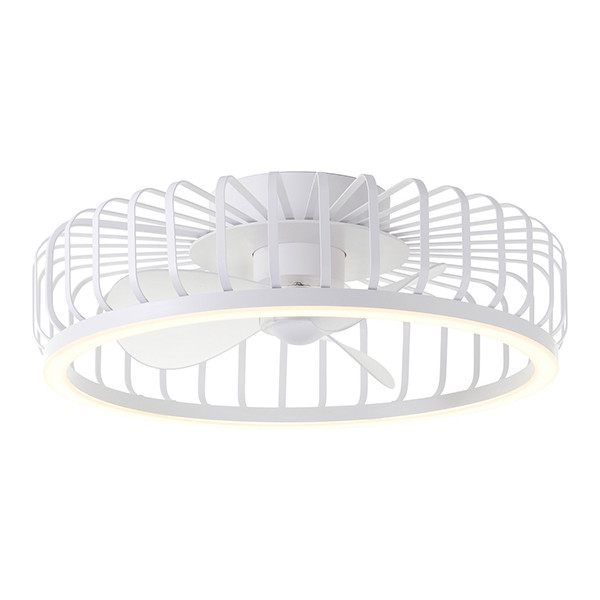 Ventilateur de plafond avec éclairage LED | Capo | Ø 48 cm | 2700-6500K | Blanc | 36W | Brillant LBR00004 - 1