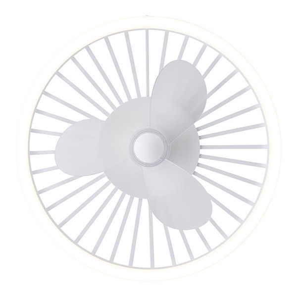 Ventilateur de plafond avec éclairage LED | Capo | Ø 48 cm | 2700-6500K | Blanc | 36W | Brillant LBR00004 - 3