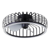 Ventilateur de plafond avec éclairage LED | Capo | Ø 48 cm | 2700-6500K | Noir | 36W | Brillant LBR00005 - 2