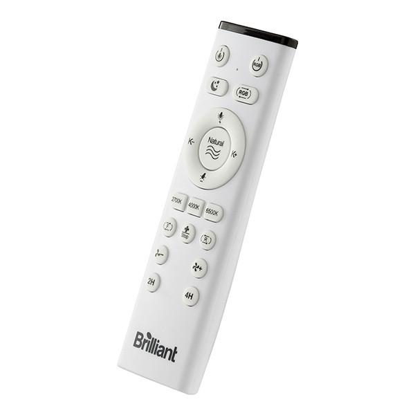 Ventilateur de plafond avec éclairage LED | Fanora | Ø 46 cm | RGBIC + 2700-6500K | Noir | 30W | Brillant LBR00008 - 5