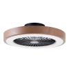 Ventilateur de plafond avec éclairage LED | Modèle extra-plat | Ø 49 cm | RGBIC + 3000-6500K | Bois | 40W | Brillant LBR00003 - 2