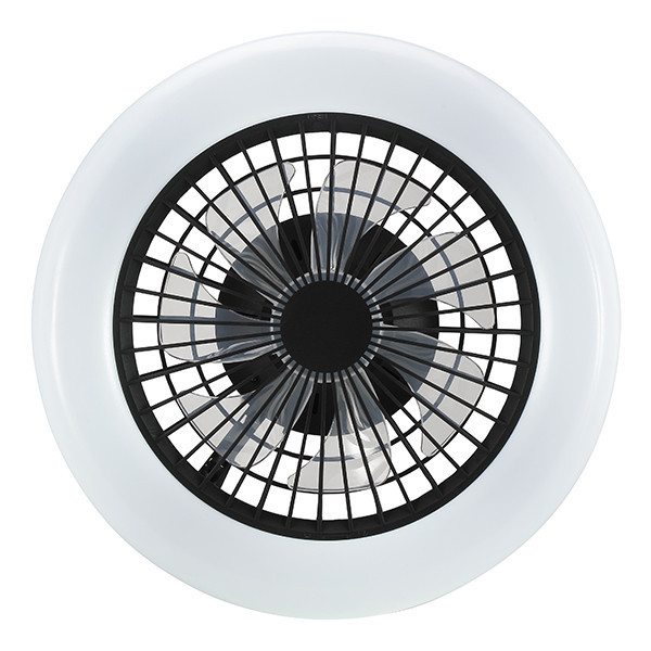 Ventilateur de plafond avec éclairage LED | Montero | Ø 42 cm | 2700-6500K | Noir | 20W | Brillant LBR00011 - 3