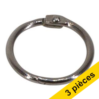 Offre : 3x Bronyl anneaux de reliure 38 mm (100 pièces)