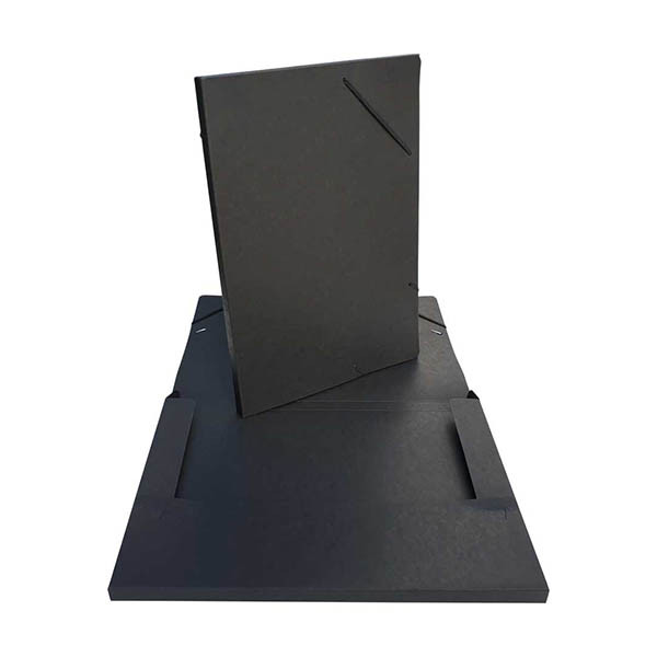 Bronyl boîte à élastiques en carton glacé 20 mm A3 - noir 440438 - 2