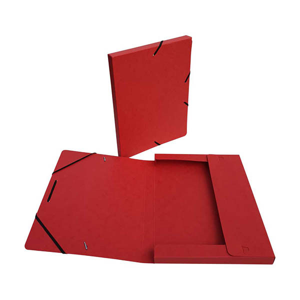 Bronyl boîte à élastiques en carton glacé 25 mm - rouge 440432 - 1