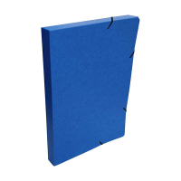 Bronyl boîte à élastiques en carton glacé 40 mm A3 - bleu 440441