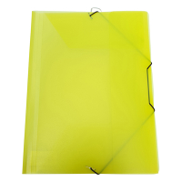 Bronyl chemise en PP A4 - jaune transparent 110285 402834