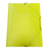 Bronyl chemise en PP A4 - jaune transparent