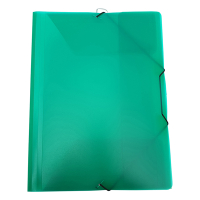 Bronyl chemise en PP A4 - vert transparent 110284 402833