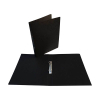 Bronyl classeur à 2 anneaux ronds en carton glacé 25 mm - noir 440418 - 1