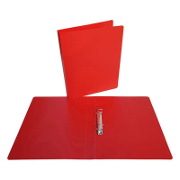 Bronyl classeur à anneaux avec 2 anneaux en D (35 mm) - rouge 347223 402798
