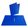 Bronyl classeur 2 anneaux - bleu transparent (25 mm)