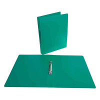 Bronyl classeur 2 anneaux - vert transparent (35 mm) 344194 402780