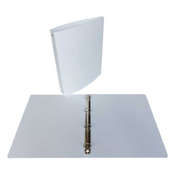 Bronyl classeur 4 anneaux - blanc (35 mm) 347289 402795 - 1