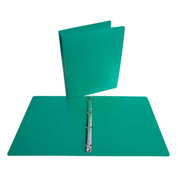 Bronyl classeur 4 anneaux - vert transparent (35 mm) 344214 402784 - 1