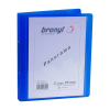 Bronyl classeur personnalisable à 2 anneaux ronds 25 mm - transparent bleu 440415 - 2