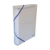 Bronyl elastobox blanc transparent avec élastique bleu 40 mm 440401 - 1