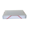 Bronyl elastobox blanc transparent avec élastique rouge 40 mm 440402 - 2