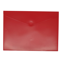 Bronyl enveloppe porte-documents A4 - transparent rouge 440454