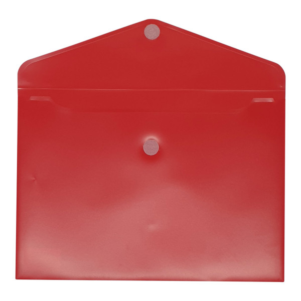 Bronyl enveloppe porte-documents A4 - transparent rouge 440454 - 2