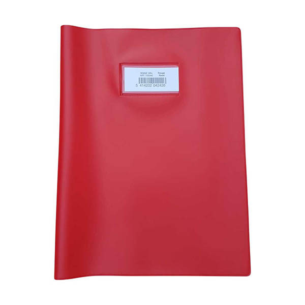Bronyl protège-cahier A4+ - rouge 440486 - 1