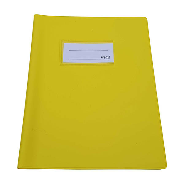Bronyl protège-cahier A5 - jaune 440471 - 1