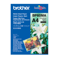 Brother BP60MA papier photo jet d'encre mat A4 145 g/m² (25 feuilles) BP60MA 063526