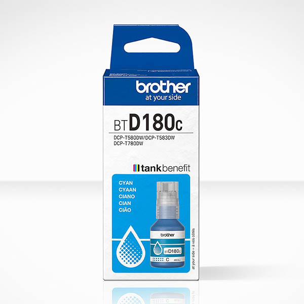 Brother BTD180C réservoir d'encre (d'origine) - cyan BTD180C 051506 - 1