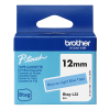 Brother Btag-L33 ruban non laminé 12 mm (d'origine) - bleu sur bleu clair