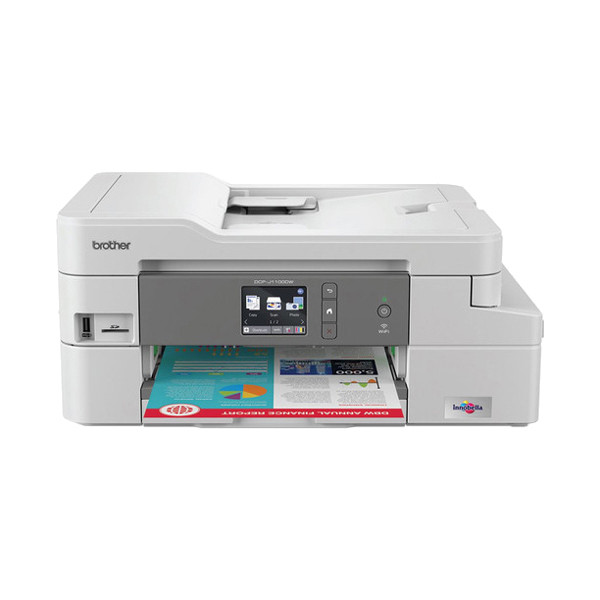 Brother DCP-J1100DW imprimante à jet d'encre multifonction A4 avec wifi (4 en 1) DCP-J1100DW 832921 - 1