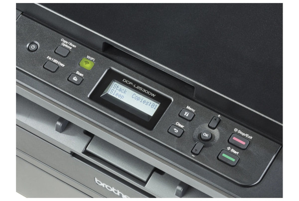 Brother DCP-L2530DW imprimante laser multifonction A4 noir et blanc avec  wifi (3 en 1)