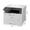 Brother DCP-L3520CDWE imprimante laser A4 multifonction avec wifi (3 en 1) - couleur 832963 - 2