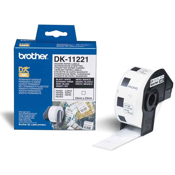 Brother DK-11221 étiquettes carrées (d'origine) - blanc DK11221 080722 - 1