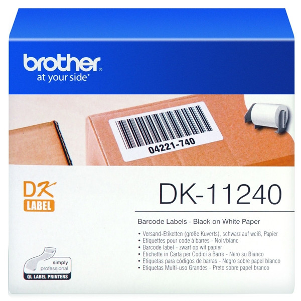 Brother DK-11240 rouleau d'étiquettes codes-barres (d'origine) - blanc DK11240 080724 - 1