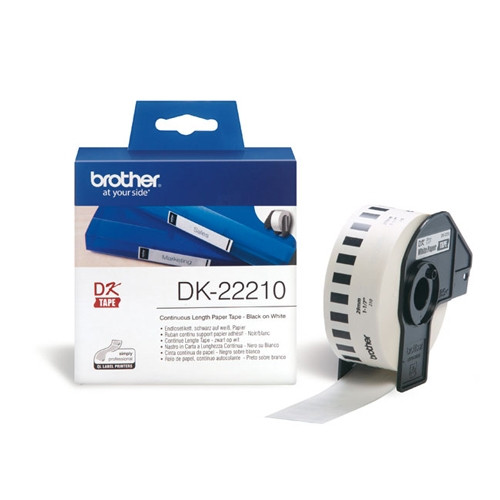 Brother DK-22210 rouleau de papier continu (d'origine) DK22210 080712 - 1